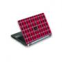 Наклейка для ноутбука 13-17" G-Cube GSP-19R "Mad For Plaid" красный