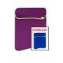 15.4” Чехол для ноутбука G-Cube GNR-115VB, цвет: фиолетовый/синий